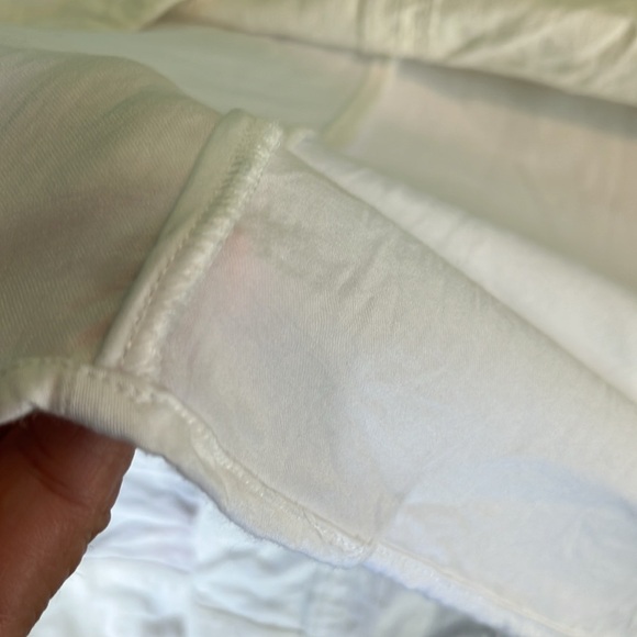 Anthropologie Maeve corset style peasant dress white long trending new - Picture 6 of 8